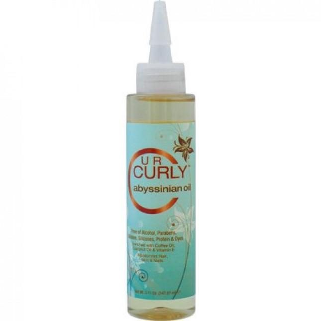 Curly Hair Care Tips UR Curly Abyssinian Oil