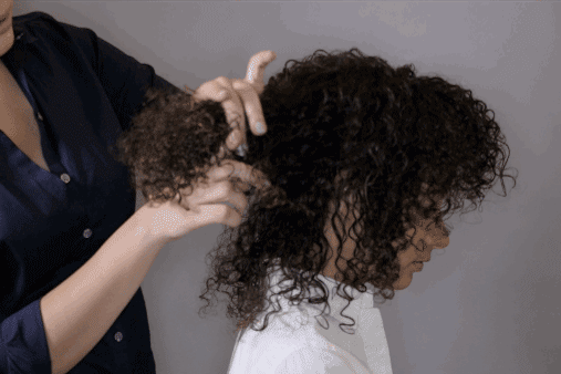 hair density kinky curly hair extensions