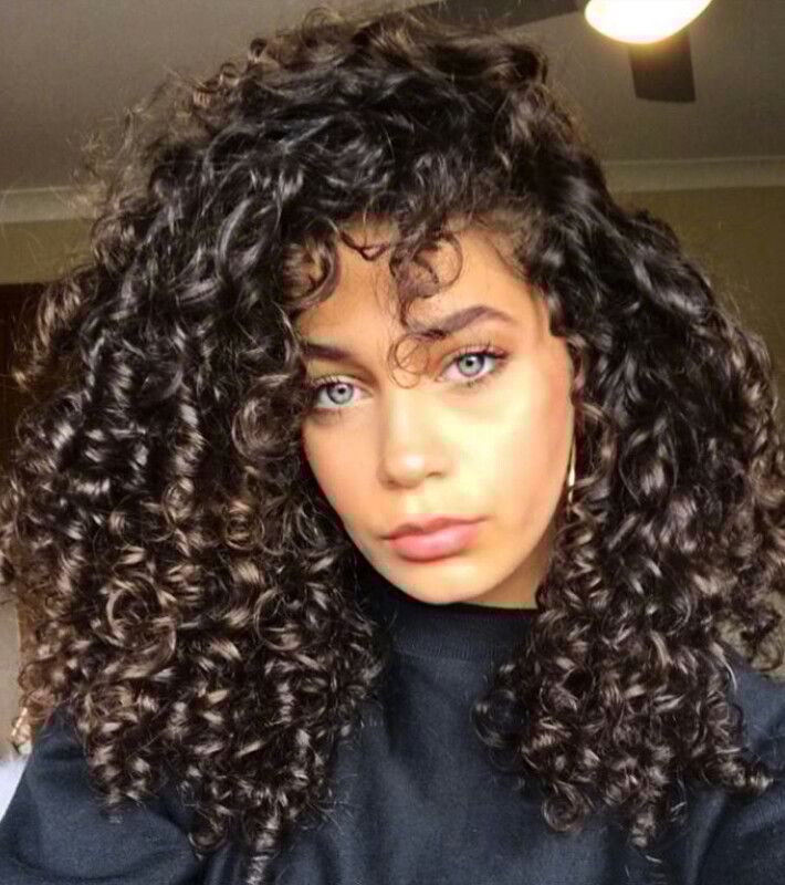 curly hair