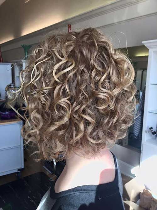 short curly hair