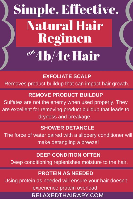 The Easy 4b/4c Curl Care Routine
