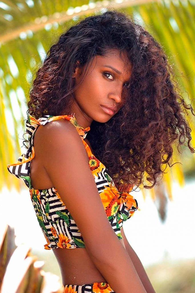 Amazing styles for long curly hair CurlyHair