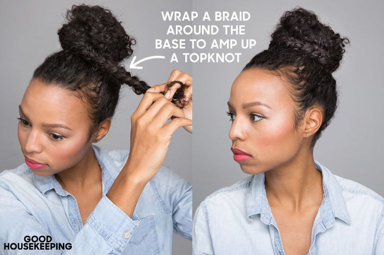 braided topknot