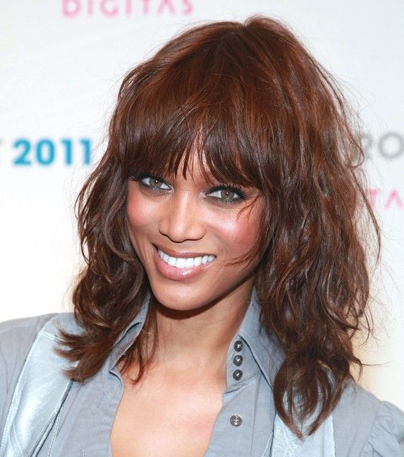 curly bangs