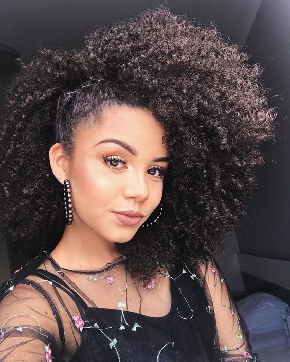 curly hair