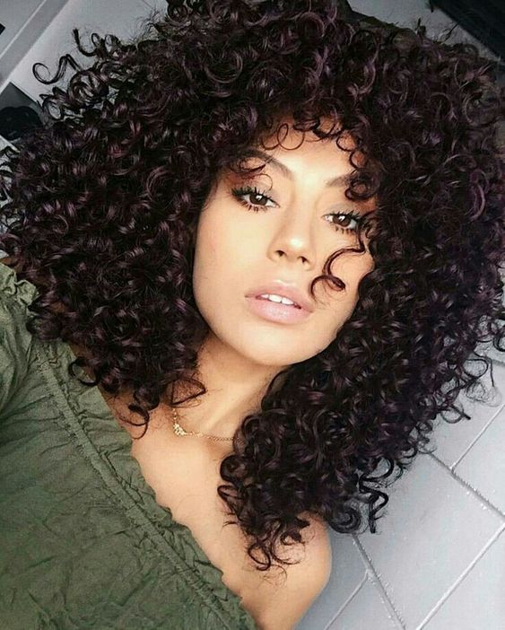 curly hair