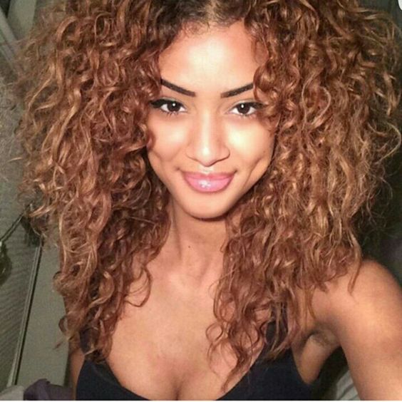 curly hair