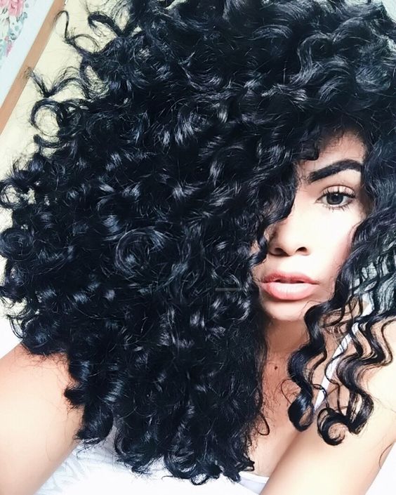 curly hair