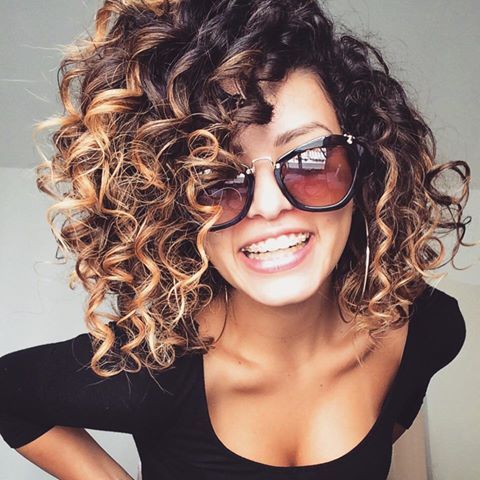 curly hair