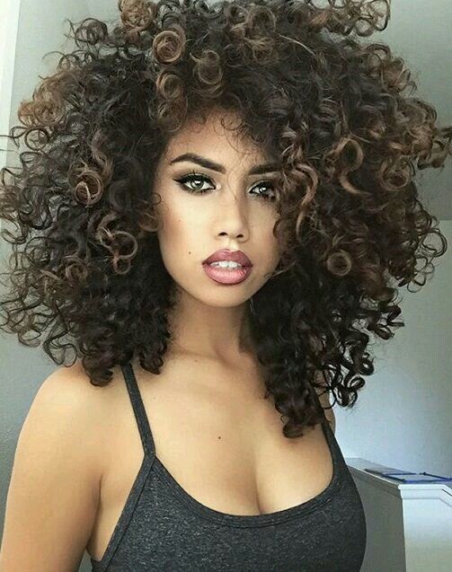 curly hair