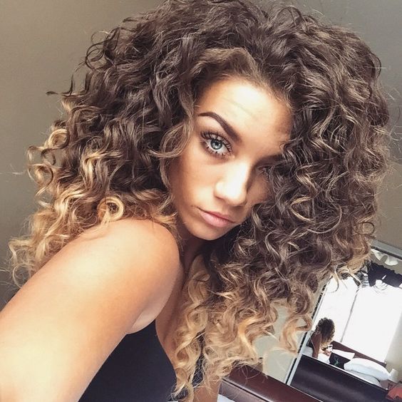 curly hair