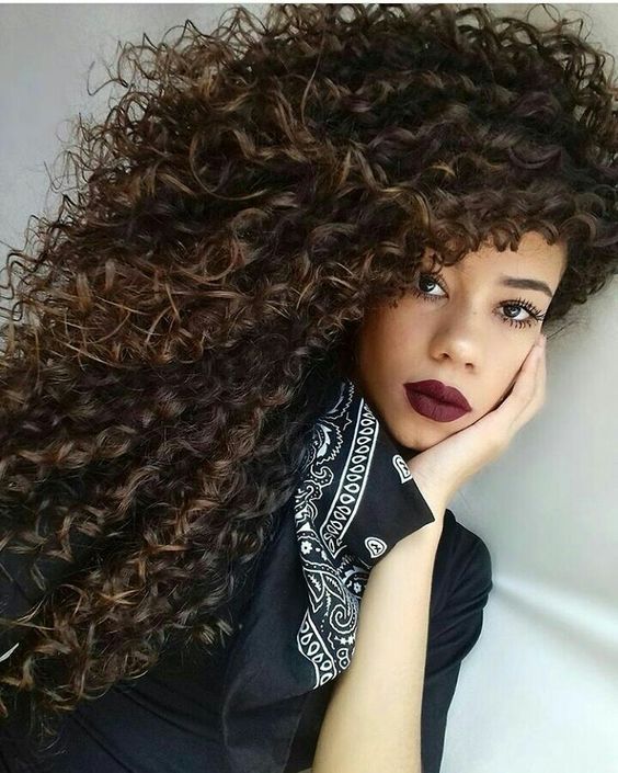 curly hair