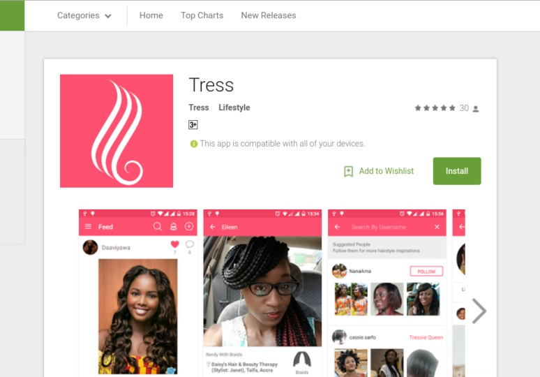 tress app