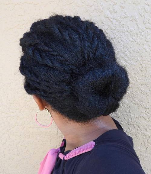 twist and bun